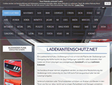 Tablet Screenshot of ladekantenschutz.net